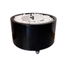 Lareira Ecológica A Álcool Ou Etanol Externa Com Rodinhas Cor:Preto - 4