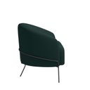 Ver imagem 4 de Poltrona Decorativa em Veludo Céu Yescasa Verde Militar