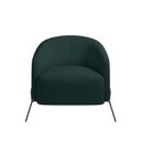 Ver imagem 2 de Poltrona Decorativa em Veludo Céu Yescasa Verde Militar