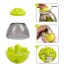 Ver imagem 5 de Brinquedo Dispersor de Ração e Petiscos Eating Sport Brinquedo e Petisqueira Verde