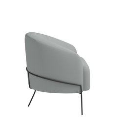 Poltrona Decorativa em Veludo Céu Yescasa - 4