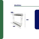 Ver imagem 2 de Porta Óleo Jomer 8664 R1 Lateral 115 x 425 x 450mm Cr