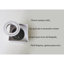 Ver imagem 4 de 9 Spot Quadrado Sobrepor Branco Direcionavel PAR20 E27 Beirado Zan93