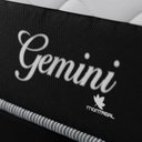 Ver imagem 7 de Cama Box Viúva Molas Ensacadas Gemini 128x188x68 Montreal Branco/Preto