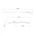 Ver imagem 3 de Serrote de Poda Profissional 13" / 330 Mm Tramontina em Aço com Cabo Metálico Extensível 3 M Tramont