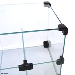 Baleiro Expositor Modulado em Vidro - 0,60 X 0,20 X 0,20 - 3