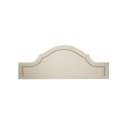 Ver imagem 2 de Cabeceira Queen Estofada para Cama Box com Tachas 160x60cm Provençal Luxo Branco Off White/Prata