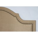 Ver imagem 4 de Cabeceira Queen Estofada para Cama Box com Tachas 160x60cm Provençal Luxo Bege/Fumê