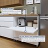 Cozinha Completa Modulada 7 Peças 8 Portas 8 Gavetas Norten - 11