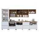 Ver imagem 4 de Cozinha Completa Modulada 7 Peças 8 Portas 8 Gavetas Norten