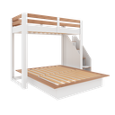 Ver imagem 2 de Beliche Casal Family Star Plus Casatema MadeiraOriginals Branco/Amadeirado Montana