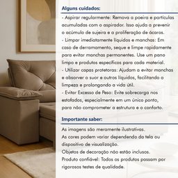 Sofá Retrátil e Reclinável 2 Lugares 196cm Londres - 13