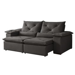 Sofá Retrátil e Reclinável 2 Lugares 196cm Londres - 3