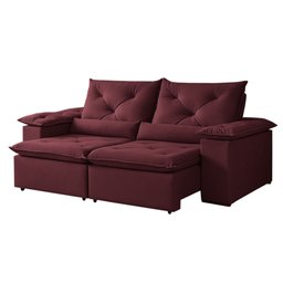 Sofá Retrátil e Reclinável 2 Lugares 196cm Londres - 3