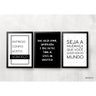 Kit 3 Quadros Frases De Agradecimento - 1