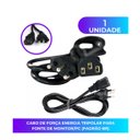 Ver imagem 4 de Cabo de Força Tripolar 3x0,75mm² 1,8m 10a - Kit com 3 Peças