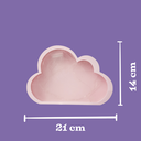 Ver imagem 6 de Luminária sem Fio em Formato de Nuvem Rosa