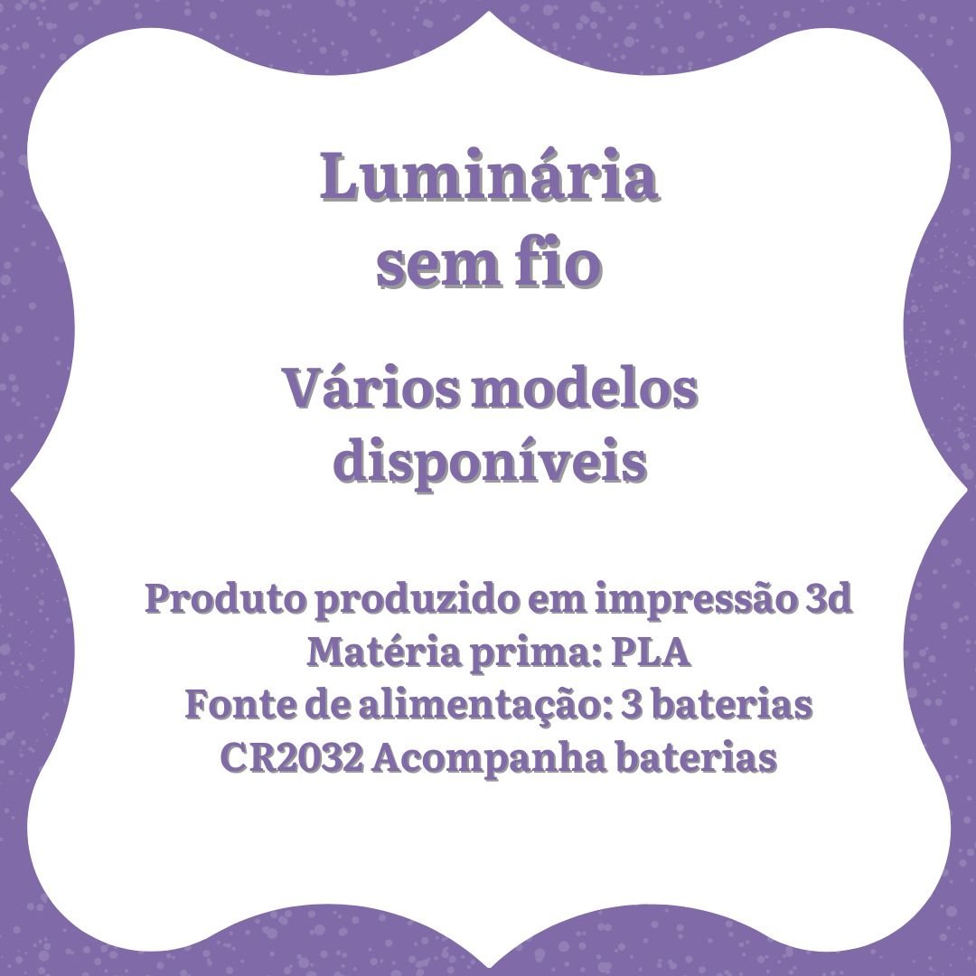 Luminária sem Fio em Formato de Nuvem Rosa - 7