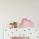 Ver imagem 2 de Luminária sem Fio em Formato de Nuvem Rosa