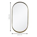 Ver imagem 4 de Espelho Decorativo Urban 60x40cm Oblongo