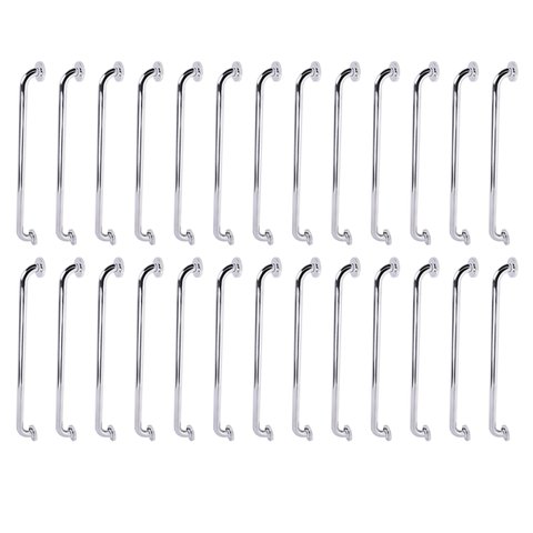 Alça de Apoio 80cm Barra Inox Kit 26 Unidades Idoso Cadeirante Acessibilidade Box Banheiro Corrimao 