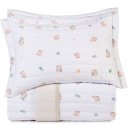 Ver imagem 1 de Kit Colcha Casal 3 Pçs Mundo Kids Malha 210x240cm 100% Algodão Altenburg Capi