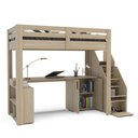 Ver imagem 5 de Cama Alta Infantil/juvenil Star Plus Office Multifuncional Casatema MadeiraOriginals