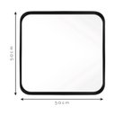 Ver imagem 4 de Espelho Decorativo Urban 50x50cm Quadrado Cantos