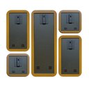 Ver imagem 5 de Espelho Emoldurado Polí 25x25cm Quadrado