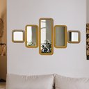 Ver imagem 3 de Espelho Emoldurado Polí 25x25cm Quadrado