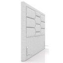 Ver imagem 7 de Cabeceira Cama Box Casal Queen 160cm Texas P02 Linho Cinza Claro - Mpozenato