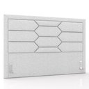 Ver imagem 1 de Cabeceira Cama Box Casal Queen 160cm Texas P02 Linho Cinza Claro - Mpozenato