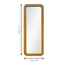 Ver imagem 4 de Espelho Emoldurado Polí 65x25cm Retangular