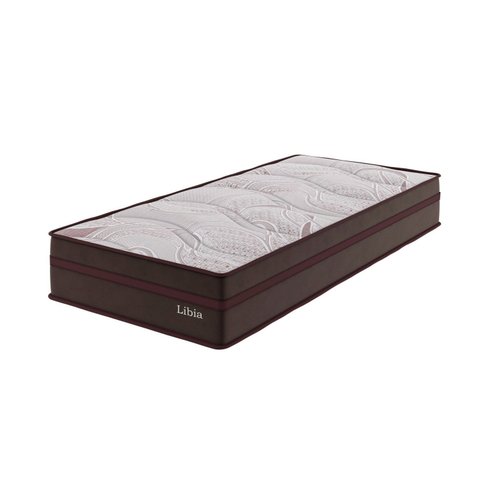 Colchão Solteiro Viero Ortopedico Espuma 30cm 188CMX88CM Libia Yescasa Marrom