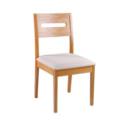 Conjunto de Sala 6 Cadeiras Village com Mesa 1,80m - Madeira Maciça Encosto Laminado - Távoli - 5