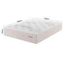 Ver imagem 3 de Colchão Casal Mola Ensacada 30CMX188CMX138CM Cairo Yescasa Bege/Creme