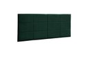 Ver imagem 1 de Painel Raissa 138 cm Suede Verde