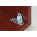 Ver imagem 1 de Cantoneira 722 P/Fixar Moveis 3 Furos com 40 Unidade (Zincada