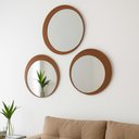 Ver imagem 1 de Conjunto de Espelho Decorativo de Parede Eyes