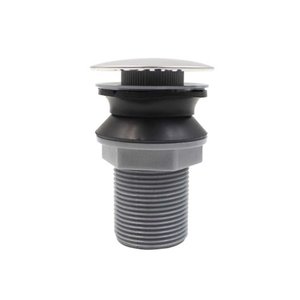 Válvula Click Aço Inox / Abs Pia Tanque Lavatório Lavanderia 1/4 Concept Metais 1617