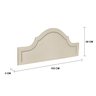 Cabeceira King Estofada para Cama Box com Tachas 193x60cm Provençal Luxo - 3