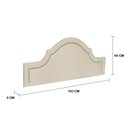 Ver imagem 3 de Cabeceira King Estofada para Cama Box com Tachas 193x60cm Provençal Luxo Branco
