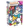 QUEBRA-CABECA Cartonado Romero Britto HAPPY 1000 Pecas - 1
