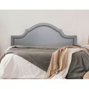 Ver imagem 1 de Cabeceira King Estofada para Cama Box com Tachas 193x60cm Provençal Luxo