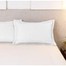 Porta Travesseiro 70cm X 50cm 200 Fios Plaza Branco - Lavive - 4