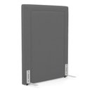 Ver imagem 2 de Cabeceira Cama Box Solteiro Alba 90cm com Frame Bouclé Cinza Escuro - Desk Design
