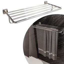 Porta Toalha Rack - 60 cm - Bali - 1