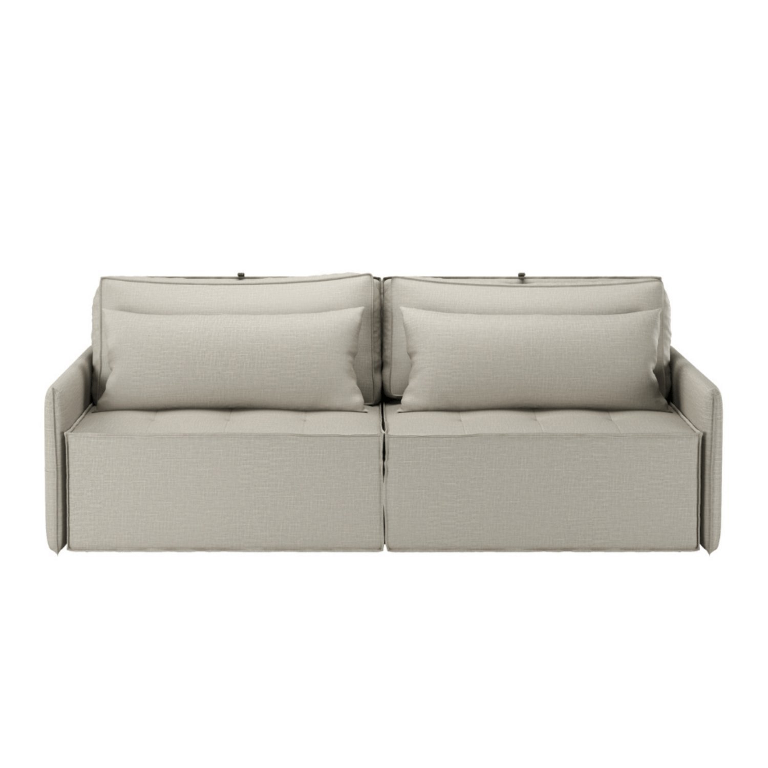 Sofá Retrátil e Reclinável em Linho 200cm Boss - 5