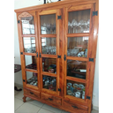 Ver imagem 4 de Cristaleira Madeira de Demolição 3 Portas 3 Gavetas Sudeste Rústico