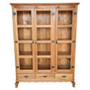 Ver imagem 1 de Cristaleira Madeira de Demolição 3 Portas 3 Gavetas Sudeste Rústico